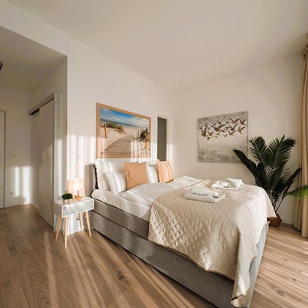 Bohnapartments - Nordkap-Suiten - Gratis Parkplatz - Moderner Neubau - Erdgeschoss - Fussbodenheizung แอร์ฟวร์ท ภายนอก รูปภาพ