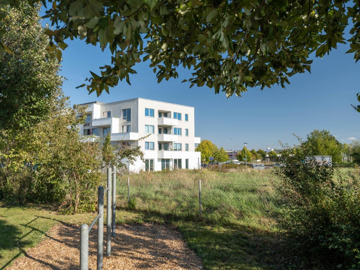 Bohnapartments - Nordkap-Suiten - Gratis Parkplatz - Moderner Neubau - Erdgeschoss - Fussbodenheizung แอร์ฟวร์ท ภายนอก รูปภาพ
