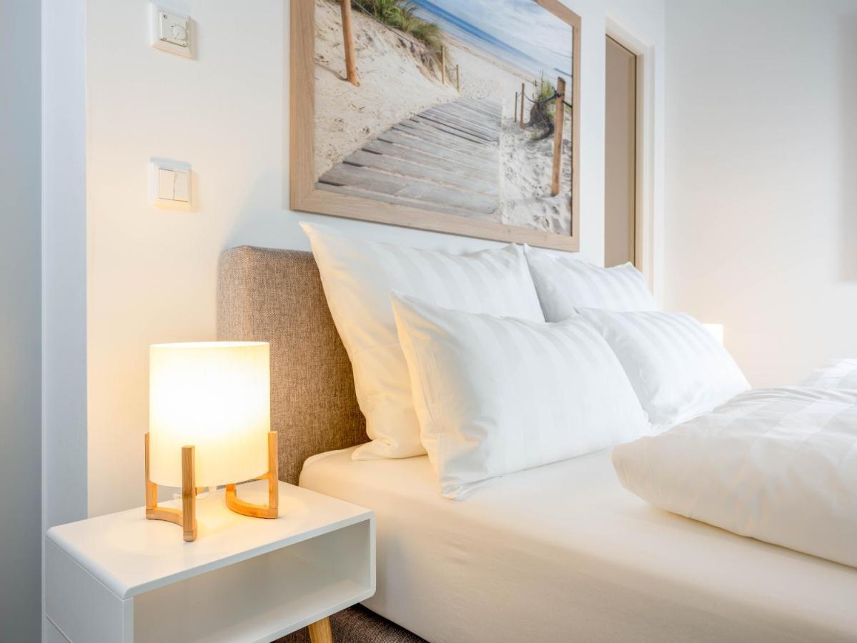 Bohnapartments - Nordkap-Suiten - Gratis Parkplatz - Moderner Neubau - Erdgeschoss - Fussbodenheizung แอร์ฟวร์ท ภายนอก รูปภาพ