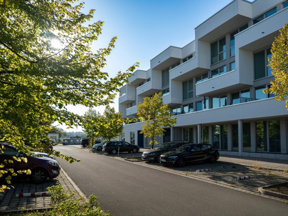 Bohnapartments - Nordkap-Suiten - Gratis Parkplatz - Moderner Neubau - Erdgeschoss - Fussbodenheizung แอร์ฟวร์ท ภายนอก รูปภาพ