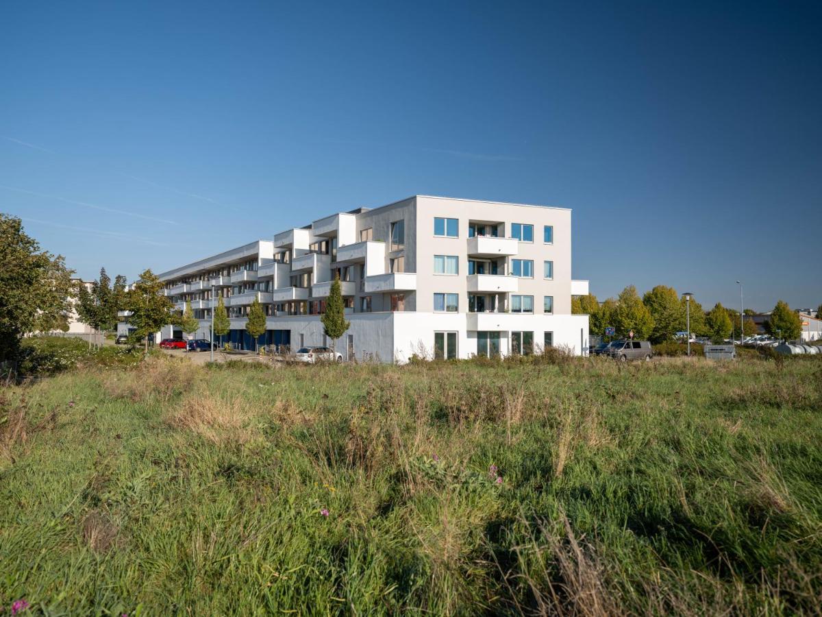 Bohnapartments - Nordkap-Suiten - Gratis Parkplatz - Moderner Neubau - Erdgeschoss - Fussbodenheizung แอร์ฟวร์ท ภายนอก รูปภาพ