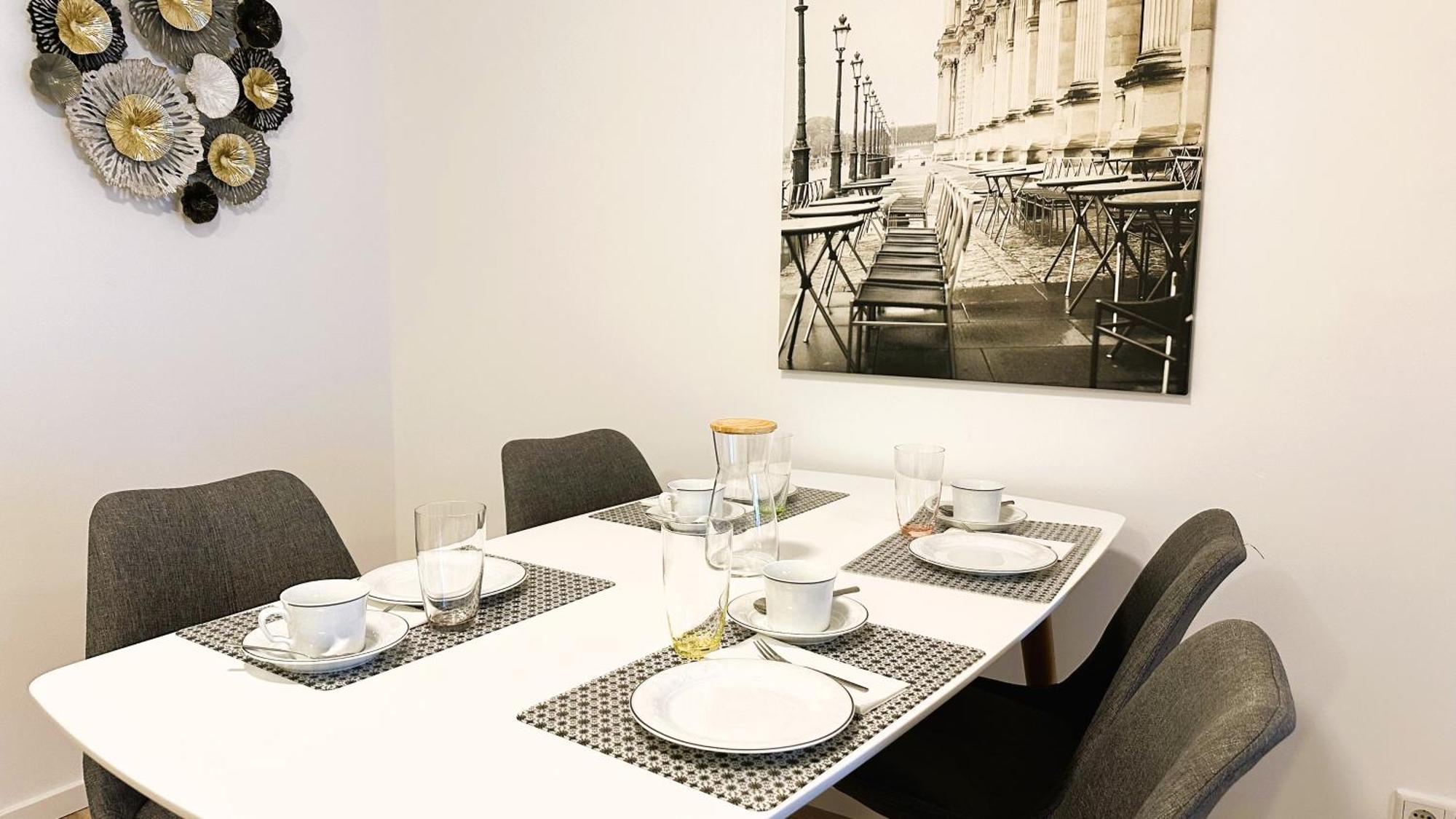 Bohnapartments - Nordkap-Suiten - Gratis Parkplatz - Moderner Neubau - Erdgeschoss - Fussbodenheizung แอร์ฟวร์ท ห้อง รูปภาพ