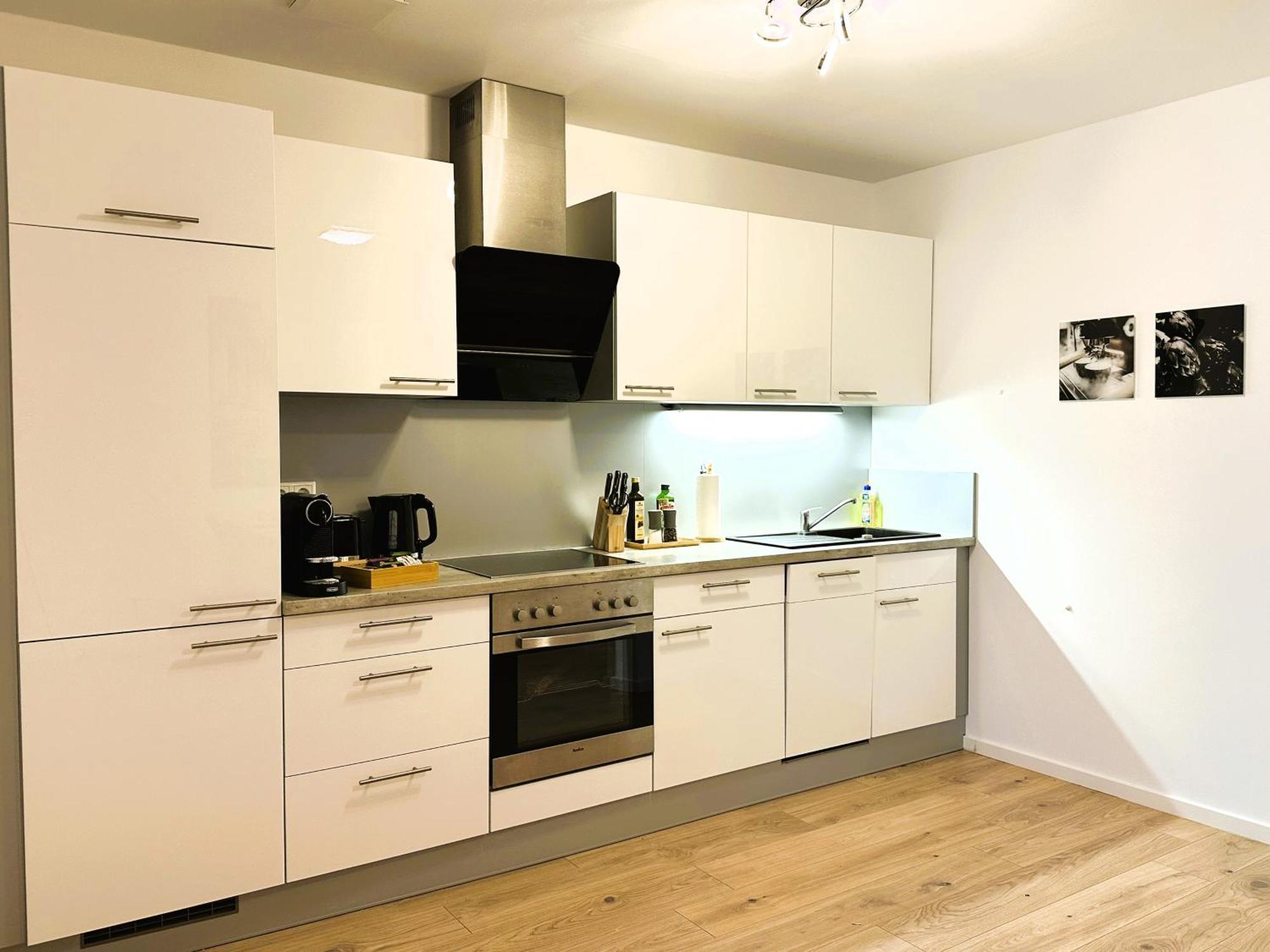 Bohnapartments - Nordkap-Suiten - Gratis Parkplatz - Moderner Neubau - Erdgeschoss - Fussbodenheizung แอร์ฟวร์ท ห้อง รูปภาพ