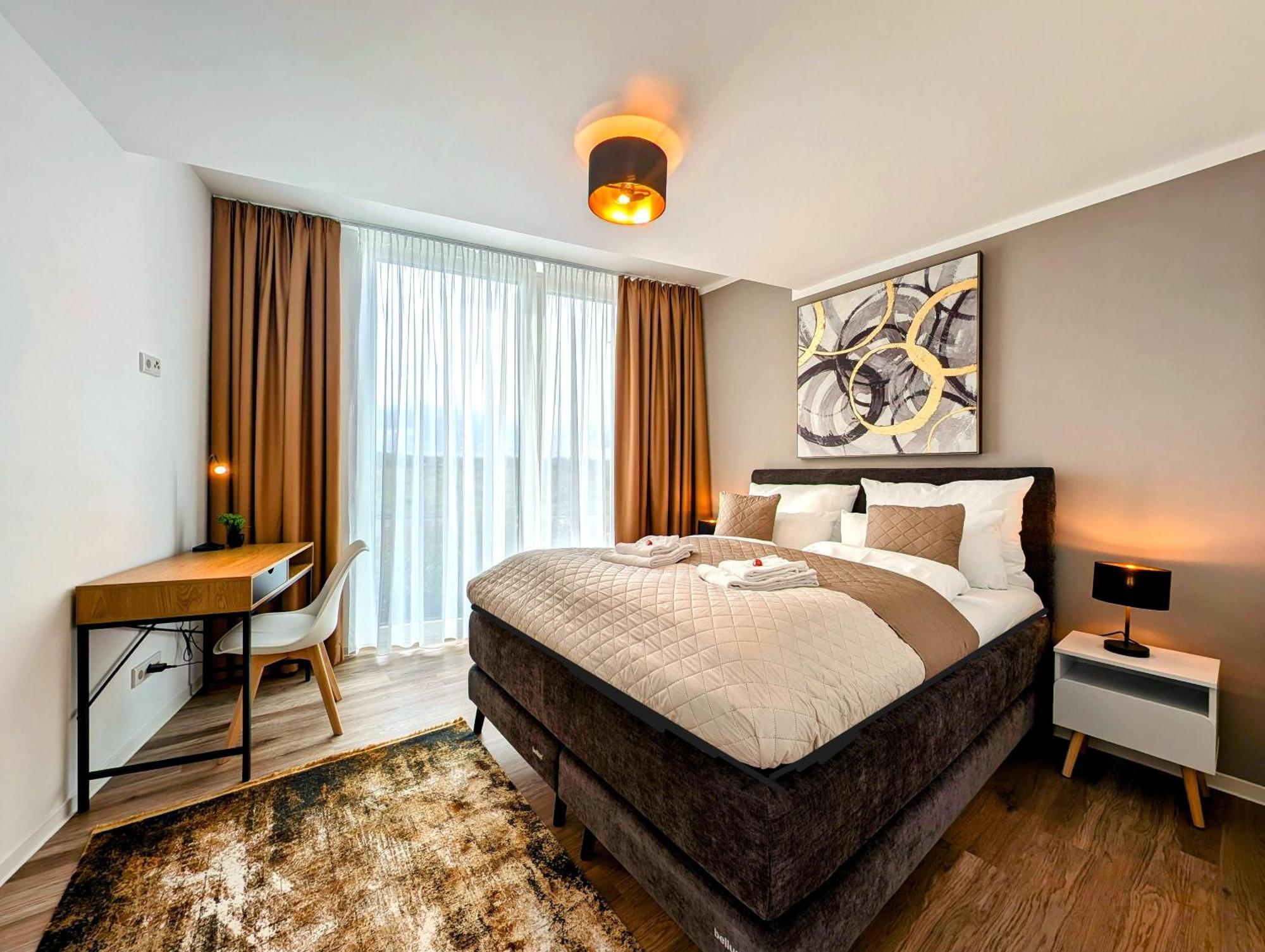 Bohnapartments - Nordkap-Suiten - Gratis Parkplatz - Moderner Neubau - Erdgeschoss - Fussbodenheizung แอร์ฟวร์ท ภายนอก รูปภาพ
